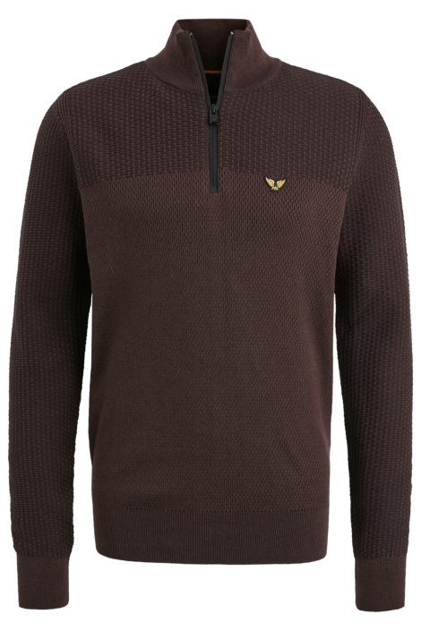 PME legend half zip collar cotton plated half